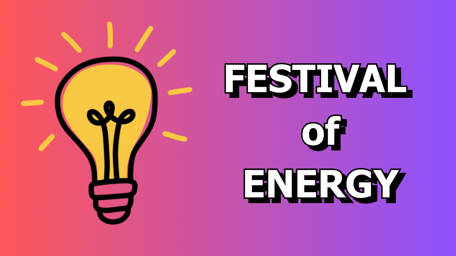 Welcome to our first Festival of Energy! | Green-Schools