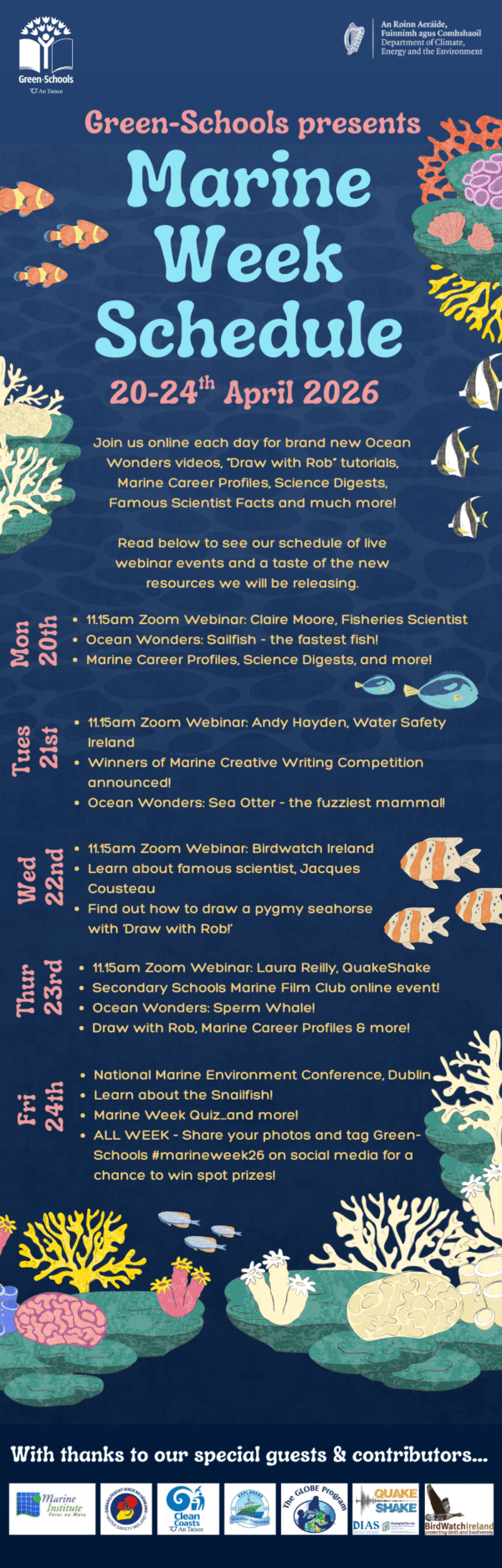 Marine Range Week Welcome to Marine Week 2026 | Green-Schools
