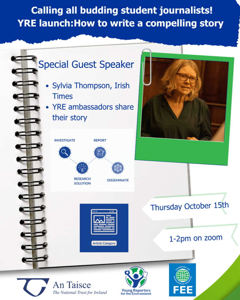 Flyer for the YRE launch webinar featuring Sylvia Thompson on October 15, 2026